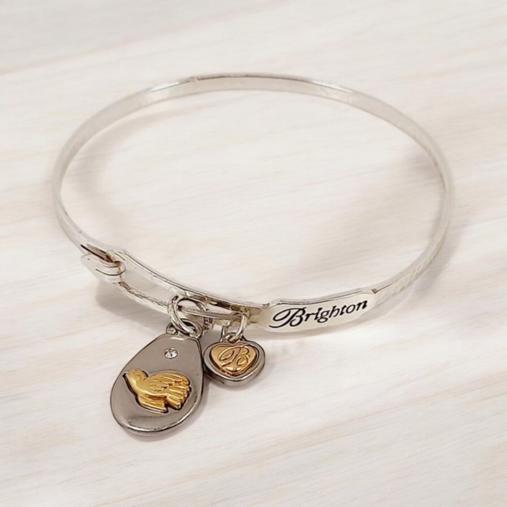 Brighton Art & Soul Peace on Earth 
Bangle Bracelet 0977